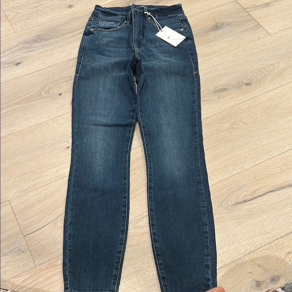 Good American Blue Skinny Jeans Classic Denim